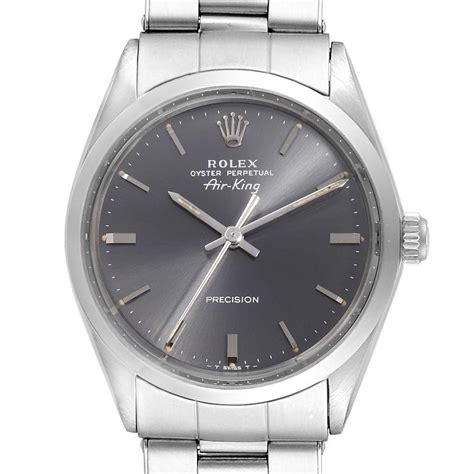 rolex air king 5500 grey dial|rolex air king offerte.